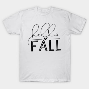Hello Fall Long, Welcome Fall, Hello autumn T-Shirt